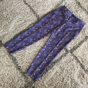 Banana Republic paisley pants